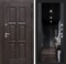 Входная дверь Лондон с тонированным зеркалом Максимум - Черный кварц - фото 103888