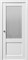 Дверь межкомнатная Сицилия 90001 снежная королева остекленная - фото 110302
