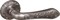 Ручка Fuaro (Фуаро) раздельная R.SM58.MONARCH (MONARCH SM) AS-3 античное серебро - фото 114881
