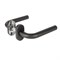 Ручка Fuaro (Фуаро) раздельная R.DSS201-0201P/19 INOX 201 BLACK (овальное основание) - фото 115461