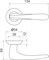 Ручка Armadillo (Армадилло) раздельная R.LD54.Pava (Pava LD42) AB/GP-7 бронза/золото TECH (кв. 8х140) - фото 123987