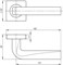 Ручка Armadillo (Армадилло) раздельная K.SQ52.KEA (KEA SQ001) MWSC-33 итальянский тисненый - фото 124135