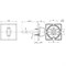 Ручка Fuaro (Фуаро) поворотная BKW8x75.K.RL52 (BKW8x75 RL) ABG-6 зелёная бронза - фото 125039
