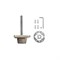 Ручка Fuaro (Фуаро) поворотная BKW8x75.K.RL52 (BKW8x75 RL) ABG-6 зелёная бронза - фото 125041