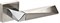 Ручка Fuaro (Фуаро) раздельная K.DM51.DIAMOND (DIAMOND DM) SN/CP-3 матовый никель/хром - фото 125517