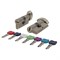 Цилиндровый Punto (Пунто) механизм MaxPro7002Knob65mm(25+10+30) SN никель 7key с вертушкой - фото 129035