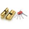 Цилиндровый Fuaro (Фуаро) механизм (D-PRO500/80) D-PRO5000Key80(30+10+40) PB латунь 5Key - фото 129465