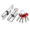 Цилиндровый Fuaro (Фуаро) механизм (D-PRO502-8/80) D-PRO5002-8Knob80(40+10+30) CP хром 5+1Key с верт. перекод. - фото 129550