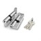 Цилиндровый Fuaro (Фуаро) механизм (100 CM/80) 1000CMKnob80(35+10+35) CP хром 3Key с вертушкой - фото 129582