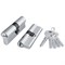 Цилиндровый Fuaro (Фуаро) механизм (200 ZA/70) 2000ZAKey70(30+10+30) CP хром 5Key - фото 129720