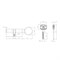 Цилиндровый Fuaro (Фуаро) механизм (D-PRO502/100) D-PRO5002Knob100(45+10+45) CP хром 5Key - фото 129753
