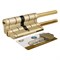 Цилиндровый механизм Mottura (Моттура) под вертушку (дл. шток) C39P513101LC5 (82 мм/46+10+26), ЛАТУНЬ (PVD) - фото 130453