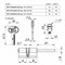 Цилиндровый Mottura (Моттура) механизм DPC1D4646 S3 (92 мм/41+10+41) САТИН.НИКЕЛЬ, 5+1кл. - фото 130532