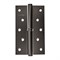 Петля Fuaro (Фуаро) съемная IN5430SR-BL GR правая (413/BL-5 125x75x2,5) графит БЛИСТЕР - фото 132498