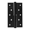 Петля Fuaro (Фуаро) съемная IN5430SR-BL BL правая (413/BL-5 125x75x2,5) мат. черный БЛИСТЕР - фото 132502