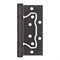 Петля Fuaro (Фуаро) универсальная без врезки IN4500W-BL GR (500-2BB/BL 100x2,5) графит БЛИСТЕР - фото 132566