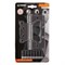 Петля Fuaro (Фуаро) универсальная без врезки IN4500W-BL GR (500-2BB/BL 100x2,5) графит БЛИСТЕР - фото 132567