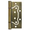 Петля Fuaro (Фуаро) универсальная без врезки IN4500W WAB (500-2BB 100x2,5) мат. бронза - фото 132656
