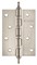 Петля Fuaro (Фуаро) универсальная IN4400UA-BL SN (4BB/A/BL 100x75x2,5) мат. никель БЛИСТЕР - фото 132695