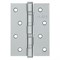 Петля Fuaro (Фуаро) универсальная IN4400U-BL РС (4BB/BL 100x75x2,5) перламутровый хром БЛИСТЕР - фото 132757