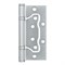 Петля Fuaro (Фуаро) универсальная без врезки IN4500W-BL PC (500-2BB/BL 100x2,5) перламутровый хром БЛИСТЕР - фото 132759