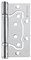 Петля Fuaro (Фуаро) универсальная без врезки IN4500W CP (500-2BB 100x2,5) хром - фото 132786