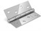 Петля Fuaro (Фуаро) универсальная IN5400U-BL CP (4BB/BL 125x75x2,5) хром БЛИСТЕР - фото 132798