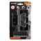 Петля Fuaro (Фуаро) универсальная без врезки IN4500W-BL BN (500-2BB/BL 100x2,5) черный глянец БЛИСТЕР - фото 132858