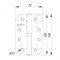 Петля Punto (Пунто) съемная IN4100SR-R14 PN правая (S100113/R14-4R) перл.никель ПОДВЕС - фото 133096