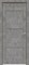 Межкомнатная дверь Бетон темно-серый 569 ПГ - фото 77962