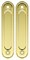 Ручка Armadillo (Армадилло) для раздвижных дверей SH.CL152.010 (SH010/CL) GOLD-24 золото 24К - фото 82809