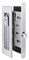 Защелка Armadillo (Армадилло) с ручками для раздвижных дверей SH.URB153.KIT011-BK (SH011 URB) СP-8 хром - фото 82850