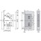 B01102.50.FM.567 AGB (АГБ) Защелка врезная WC (белый) MEDIANA EV. (инд.упак+B01000.13) - фото 84502 B01102.50.FM.567 AGB (АГБ) Защелка врезная WC (белый) MEDIANA EV. (инд.упак+B01000.13) - фото 84502