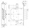 Замок Mottura (Моттура) врезной сувальдный 50.798-D (правый), ключ 60 мм, без накл. - фото 86533