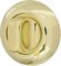 Ручка Armadillo (Армадилло) поворотная WC-BOLT BK6-1GP/SG-5 золото/матовое золото - фото 86844