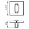 Ручка Armadillo (Армадилло) поворотная BK6.K.USS52 (WC-BOLT BK6 USS) WH-19 белый - фото 87352 Ручка Armadillo (Армадилло) поворотная BK6.K.USS52 (WC-BOLT BK6 USS) WH-19 белый - фото 87352
